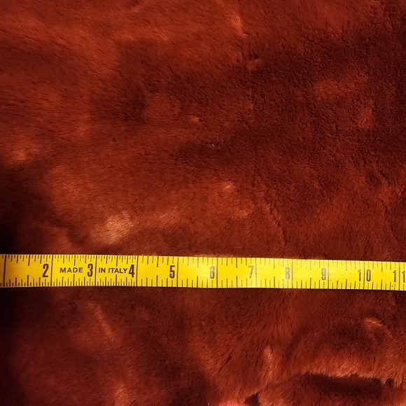 Burn red faux fur shrug - Picture 8 of 8